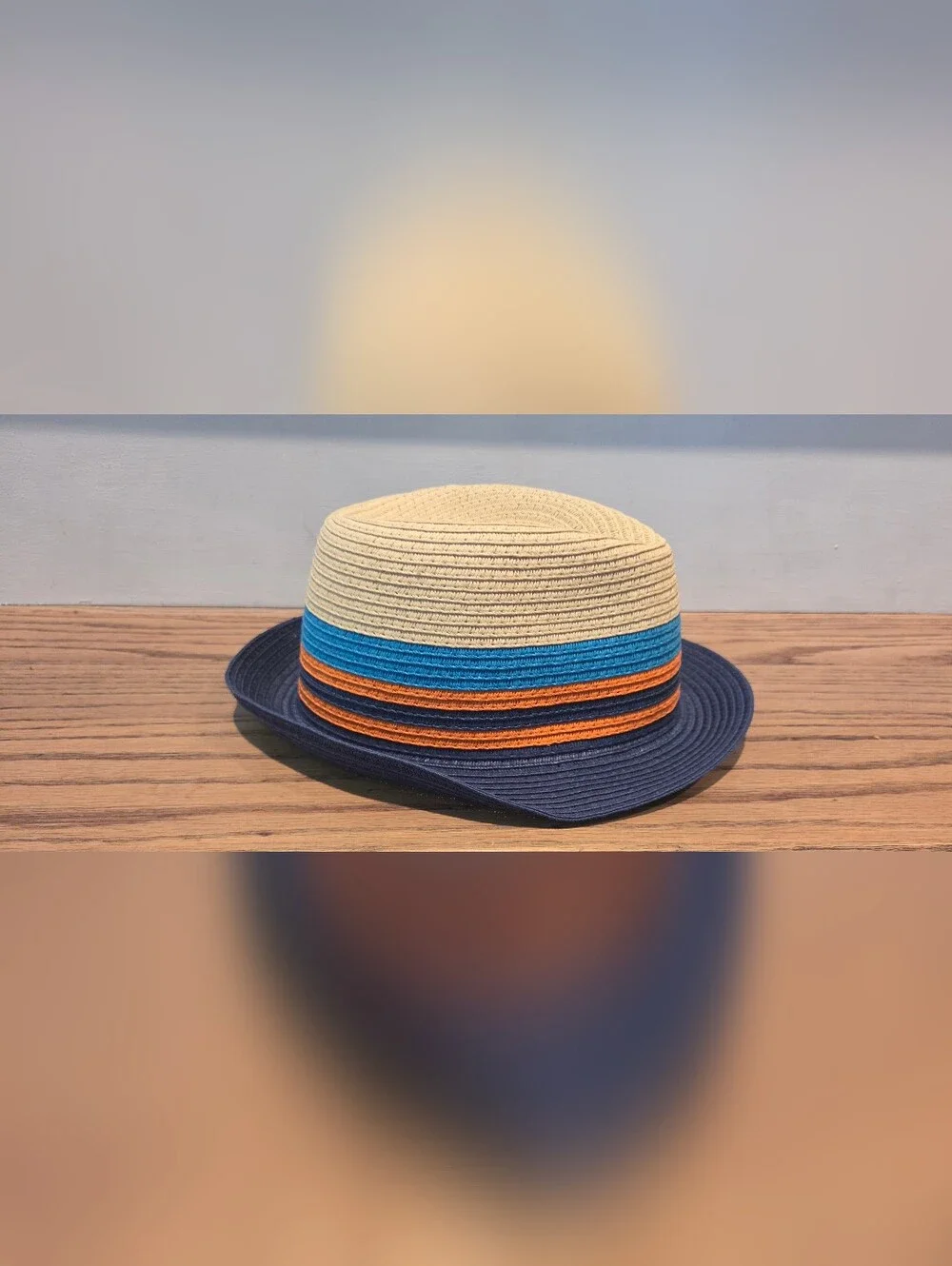 Cat & Jack - Target - Boys - Size: Youth - Fedora - Paper/Straw - Multi-Colored